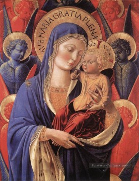 Vierge à l’Enfant 2 Benozzo Gozzoli Peinture à l'huile